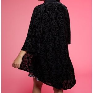 Sailor Moon Burnout Velvet Midi Duster